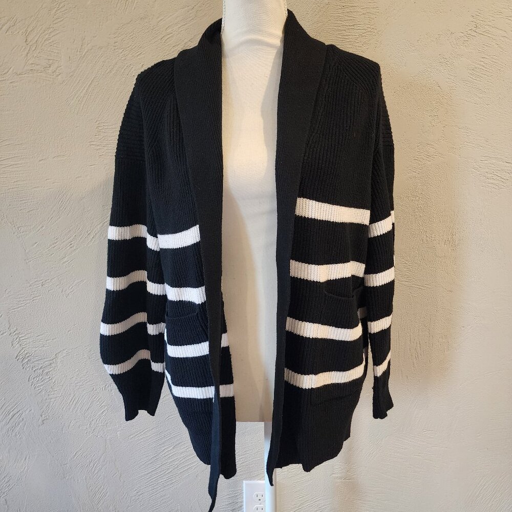 a new day Stripped Cardigan